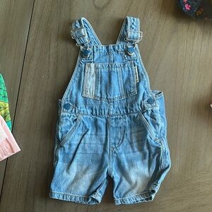 Zara Kids Overalls EUC 6-9 mo